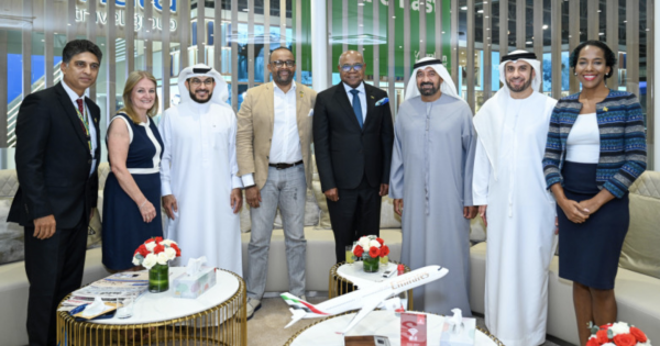 Emirates receives Tourism delegation from Jamaica at ATM 2025