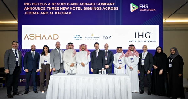 IHG Hotels & Resorts and Ashaad Company announces three new hotel signings in Jeddah and Al Khobar