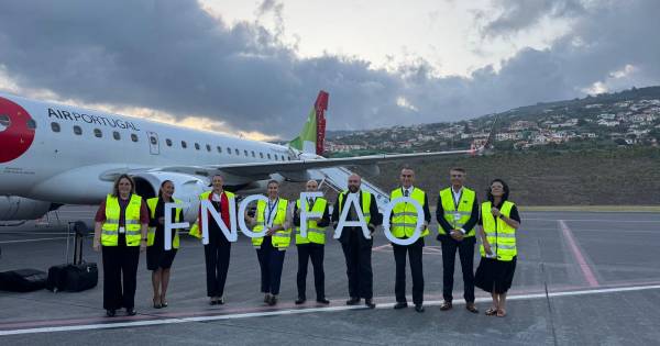 TAP inaugurates new route between Faro and Funchal
