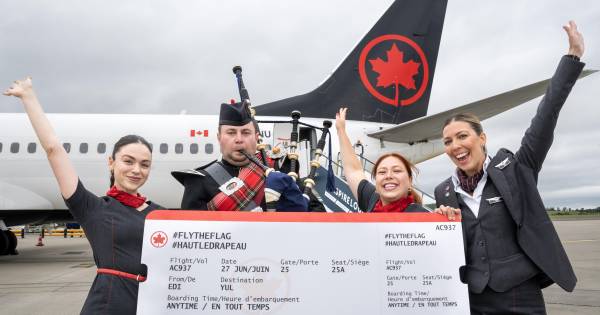 Tartan Your Seatbelts: Air Canada takes off with new Edinburgh to Montréal route