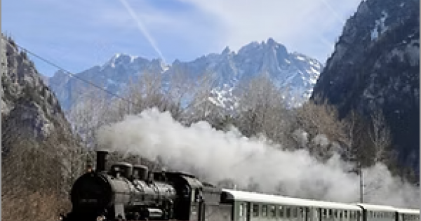 The Alpine Belle: A Holiday by Steam Train Through the Alps