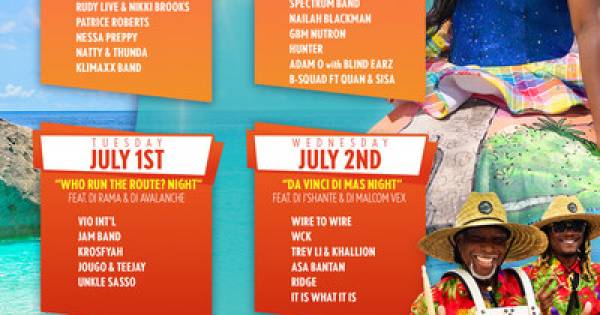 U.S. Virgin Islands Department of Tourism Announces a Star-Studded Village Night Lineup