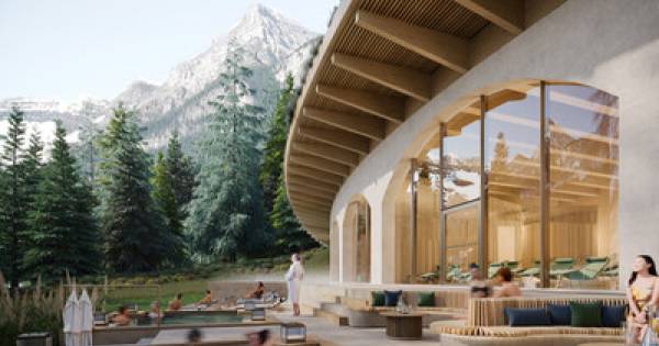 Fairmont Chateau Lake Louise’s Indoor-Outdoor, Lakeside Thermal Bathing Destination - Set to Debut