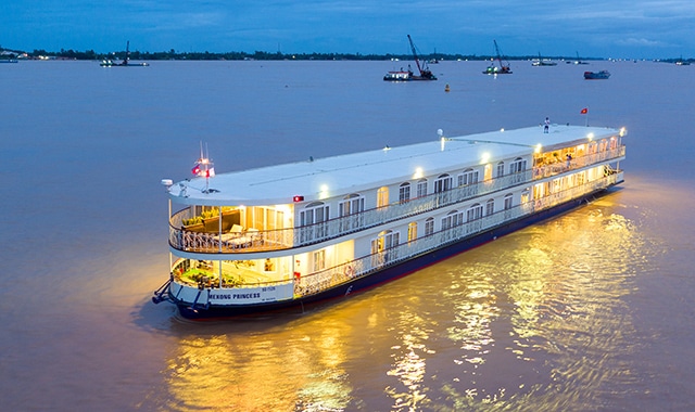 Croisière de Luxe sur le Mékong – De Ho Chi Minh  à Siem Reap