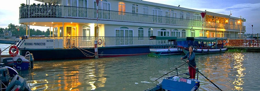Bienvenue à bord du Mekong Princess, là où le fleuve devient mémoire.